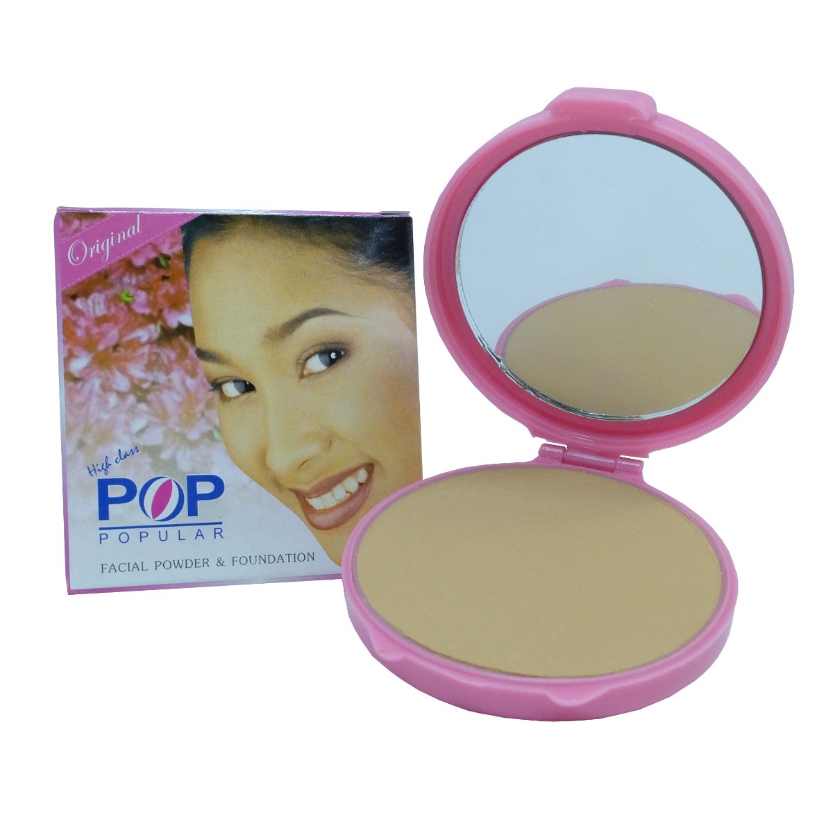 POP Facial Powder (Round With Mirror)